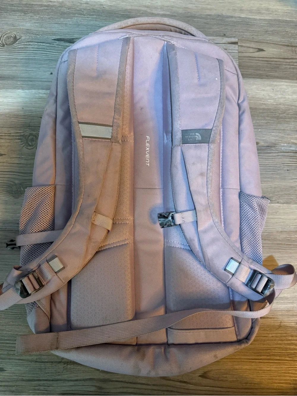 The North Face Jester Backpack in light pink
